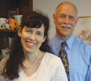 Dr Sarah Peters and Dr Tim Peters