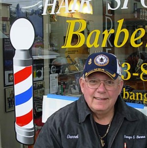Silverton Barber Darrel Mathews serves as liaison officer with Oregon State Defense Force.
