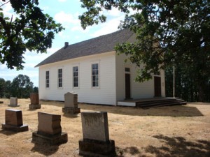 Richard Miller, who came to a land claim on the Abiqua River in 1847, later donated property for a church and cemetery to be used by the community. Today, descendants and others maintain the historic Miller Church and Cemetery.    
