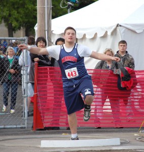 Kennedy thrower Jeff Ellingson won the state title in the discus.