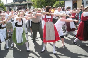 Don’t be surprised to see people spontaneously dancing to “Do-Re-Mi” during Oktoberfest. The dance is a new tradition at the 45-year-old festival.     