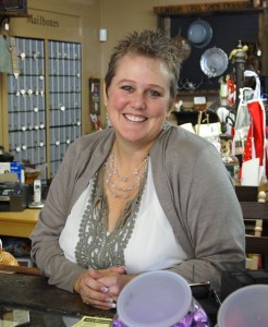 Liz Steffen started her antique and consignment shop, The Mercantile, earlier this year.