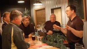 Men\'s Night Out at Seven Brides offers patrons to unwind while they shop.