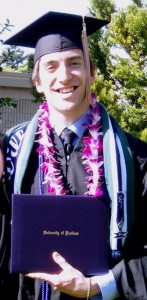 Kurt Berning recently graduated from the University of Portland.