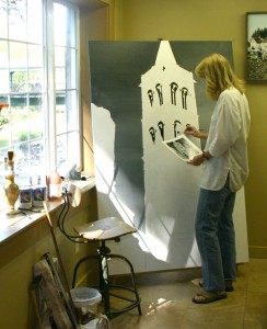 Lori Webb is one of the Silverton artists welcoming guests to her studio.