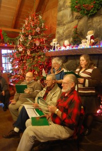 Carolers at Silver Falls State Park Christmas Festival