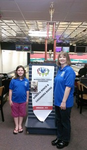 Cassie Rooke and her mother Roberta Bench won the national family bowling tournament held in Columbus, OH.