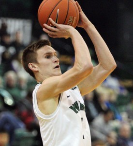 Former Silverton High basketball star Zach Gengler is now a point guard for Portland State University.      Larry Lawson – Portland State Athletics