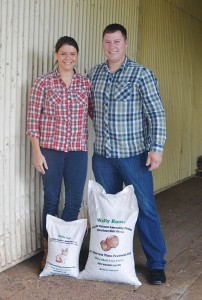 Anna and Kyle Plaisted are the owners of KP’s Harvest Time Products now in Mount Angel.