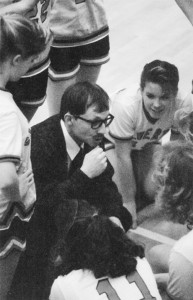 Silverton Girls Basketball Coach Eddie Willig in the 1980s,