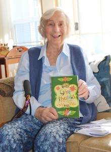 Lyn Brickles, and her book "Give Thanks"