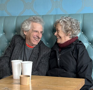 Kidney transplant recipient Glen Hammer and his fiancé Linda Resca on their first date in 2023. Submitted Photos