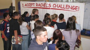 JFK Students sign-up to accept \