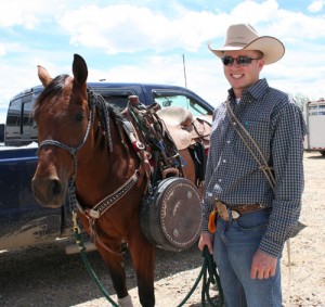 Silverton resident Andy Steffen on the rodeo circuit.