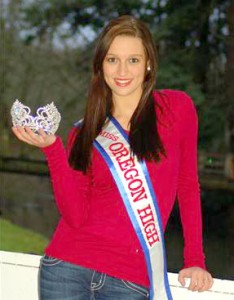 Kayla Roush, a sophomore at Regis High School in Stayton, will travel to Missouri next month to compete in the National Miss High School America Pageant.