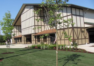 The first phase of Mount Angel’s new community building, the Festhalle, will open its doors as the Biergarten – a family-friendly venue – for Oktoberfest 2011.