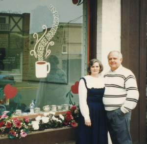 Prentice and Louree Boyd at Koffee Konnection in 1996