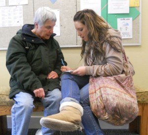 Students interviewed people at the Silverton Senior Center to learn what advice they had to share.