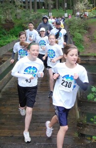 People of all ages participate in Silverton\'s annual hospital fun run.