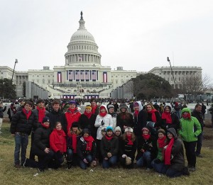 Silverton was well represented at President Barack Obama’s  inauguration last month.