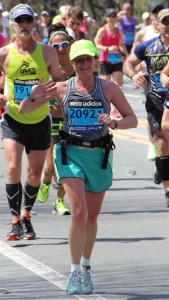Silverton resident Terri Merritt-Worden, 51, ran 3:54:10. Merritt-Worden finished 419th in her division at the Boston Marathon. 