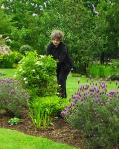 Sharron Mills-Green said gardening has helped her cope with life’s challenges.