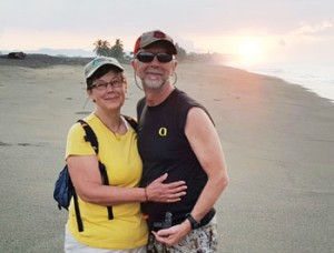 Susan Murray and Steve Ritchie in Costa Rica