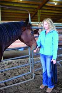 Silverton resident Linda Riedman is a certified equus coach. 