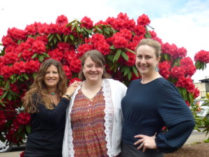 The organizers of the She Shines Event, Amy Gigena, Lindsay Kinman and Audry Van Houweling