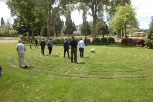 Labyrinth at the Shalom Prayer Center - courtesy of Sister Dorothy Jean Beyer