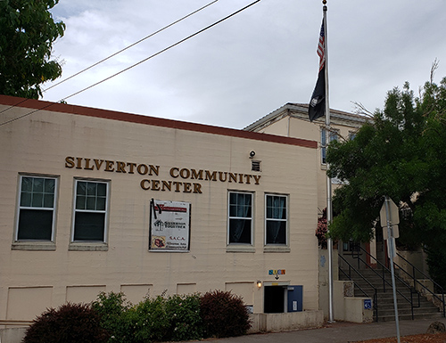 Silverton Community Center on South Water Street. James Day