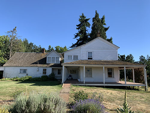 The R.C. Geer farmhouse south of Silverton. The nonprofit that operates the 1851 homestead has received a heritage grant that will allow it to replace the roof. GeerCrest Farm & Historical Society