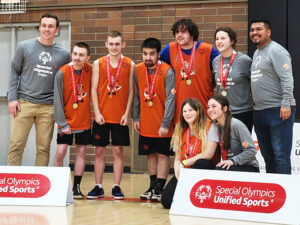 Silverton’s unified orange team won three games to come away with first place at the OSU tournament. The orange squad also received the sportsmanship trophy.